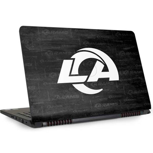 NFL Los Angeles Rams Black & White Dell Inspiron Skin